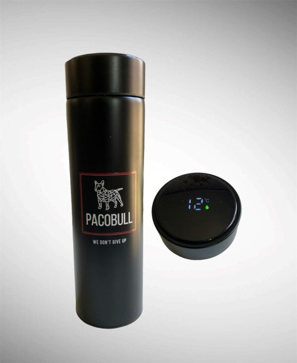 thermos digital inox noir Pacobull