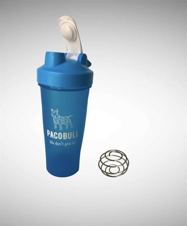 Shaker Sport Pacobull bleu 600 ml