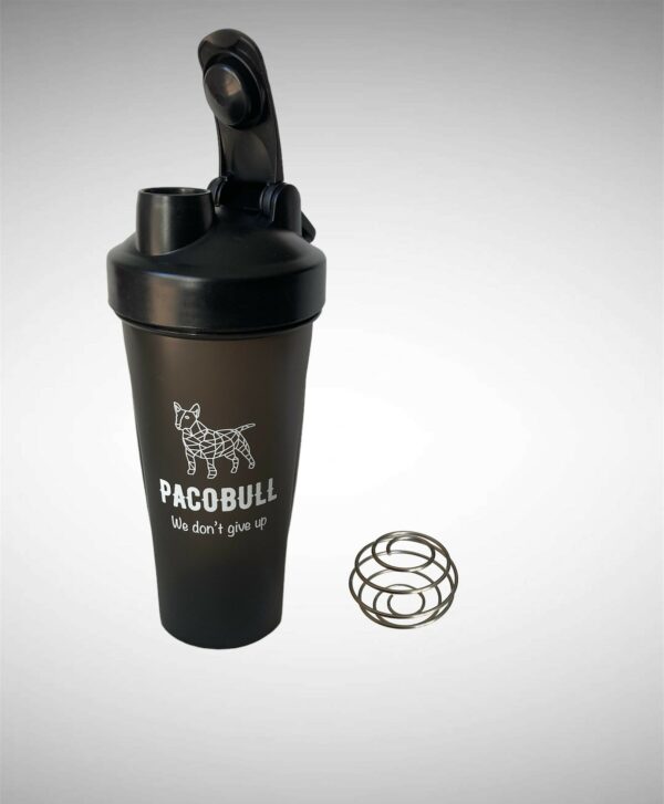 Shaker sport Pacobull Noir 600 ml